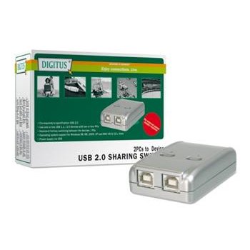 Digitus USB 2.0 Sharing Switch, 2 PC - 1 Device