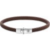 Rebel & Rose RR-L0176-S-M náramek Xtra Small Braided Cognac