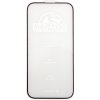 Tvrdené sklo SWISSTEN Case Friendly pre Apple iPhone 7 / 8 / SE (2020) / SE (2022) - 2,5D - čierny rám - 0,3 mm