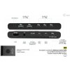 i-tec KVM Docking Station HDMI for 2 hosts, Power Delivery 2x 100W C31KVMHDMIDOCKPD I-Tec