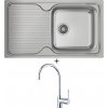 Teka CLASSIC 1B 1D X MLN mikrolinen + Teka SP 995 CR chróm