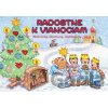 Radostne k Vianociam Maľovanky, hlavolamy, doplňovačky
