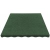 Gumená dlažba Smart Flex, 400 x 400 x 25mm zelená