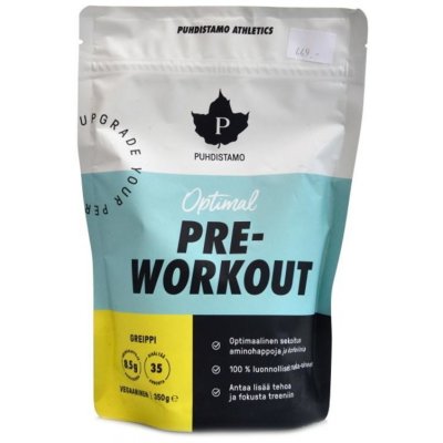 Puhdistamo Pre-Workout + Caffeine 350 g