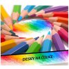 Karton P+P Dosky na číslice Pastelky