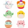 SQUISHMALLOWS Micromallows 6Pack Axolotl Klaun Lamo-pegakorn Kaktus Agama Cupcake