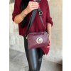 Laura Biaggi Bordová crossbody kabelka DX-KB77-bordoNEW