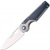 Kizer Serpentine, Satin M390, Ti&Blue Richlite Ki3759FDA3