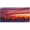 Moderný foto obraz na stenu Západ slnka Dubaj 100x50 cm
