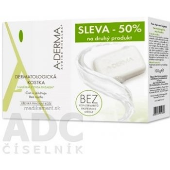 A-Derma Pain Dermatological mydlo 2 x 100 g