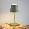 Sigor Nuindie mini LED dobíjacia stolná lampa, USB-C, šalviovo zelená, stmievateľná - 4547401