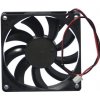 Ventilátor 80x80x15 12V