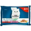 Gourmet perle mini filets so zeleninou kapsička pre mačky 4 x 85 g