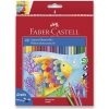 Faber-Castell Akvarelové pastelky 48 farieb + štetec