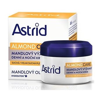 Astrid Nutri Skin mandľový výživný denný a nočný krém pre suchú až veľmi suchú pleť 50 ml