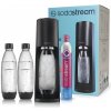 Saturátor SodaStream Terra čierny + 2 fľaše Fuse 1 l + plyn