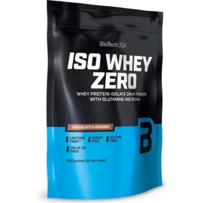 Biotech USA ISO Whey ZERO - 500 g - Čoko+Toffee