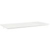 Doska pod umývadlo bez výrezu Jungborn SEDICI biela 121 x 50 x 1,6 cm