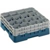 Cambro Kôš Camrack 16 pozícií, výška pohára 15,2 cm - Tyrkysová| TOM, R-16S534-414