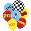Sada Latexové balóny fóliové Race On mix 7 kusov Narodeniny