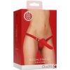 Shots Ouch Silicone Strap-on Adjustable red
