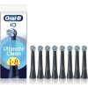 Oral-B iO Ultimate Clean náhradné hlavice na zubnú kefku Black 8 ks