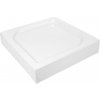 INVENA - Sprchová vanička štvorec 80 x 80, 16, bez sifónu AK-80-K83-P