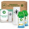 Air Wick Freshmatic Max Pure Cotton Starter Sada, 2 x 250 ml