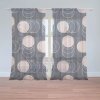 Sablio Záclony Kruhy a bodky: 2ks 150x250cm
