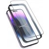 Epico Edge To Edge ochranné sklo na iPhone 13/13 Pro/iPhone 14 – 2 ks s inštalačným rámikom 60312151300017