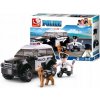 Policajná hliadka sluban m38-b0639 so psom