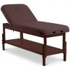 Pevné masážne lehátko Fabulo SPA Lux V2 Dark Set Farba čalúnenia: čokoládová, Šírka lehátka: 76 cm 192*76/81 cm | 33 kg | 2 farby