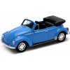 Welly - Volkswagen New Beetle Convertible model 1:34 modrý