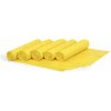 Vrece na odpad 120 litrov, 700 x 1100 mm, LDPE, 50 mikrónov, 10 x 25 ks, žltý