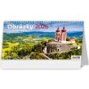 Helma Stolový kalendár stĺpcový 30,1x15 cm - Obrázky zo Slovenska 2026