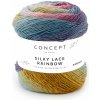 SILKY LACE RAINBOW Katia Farby SILKY LACE RAINBOW: 303 ružová-tyrkysová-okrová
