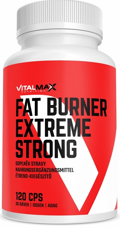 Vitalmax FAT BURNER Extreme Strong 120 kapsúl od 7,86 € - Heureka.sk
