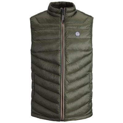 Jack&Jones Pánska vesta JJEHERO 12211790 Rosin