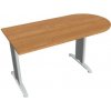Hobis Doplnkový stôl Flex, 160x75,5x80 cm, jelša/kov