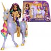 UNICORN ACADEMY Světelný jednorožec Wildstar s panenkou Sophia 24cm