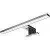 Strieborná LED zrkadlová lampa 5W, 30cm
