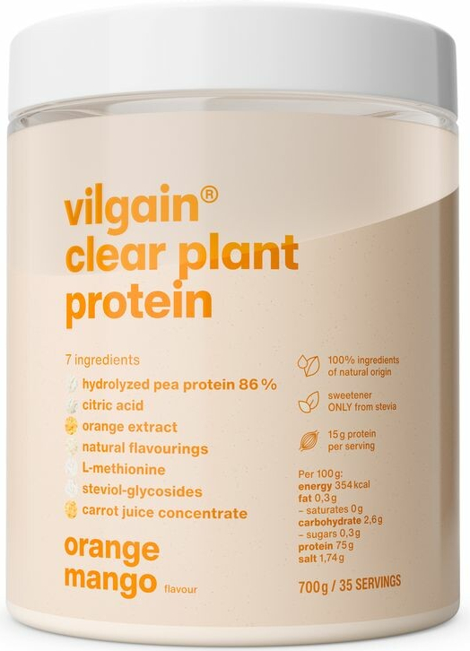 Vilgain Clear Plant Protein 700 g
