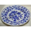 Cibulák tanier plytký 24 cm cibulový porcelán originálny cibuľák Dubí
