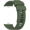 BStrap Silicone remienok na Xiaomi Redmi Watch 4, dark green