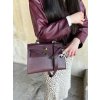 Laura Biaggi Bordová kožená aktovka DX-TS11-241-bordo