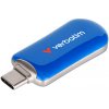 Verbatim USB flash disk, USB C, 512GB, Plectra, modrý, 30235, USB C