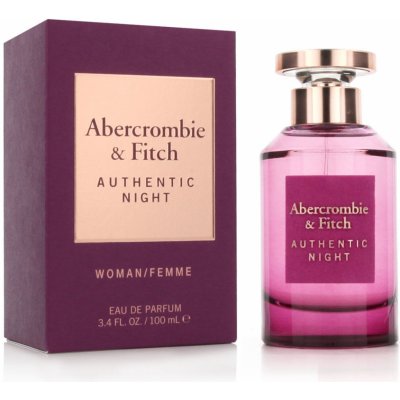 Abercrombie & Fitch Authentic Night parfumovaná voda dámska 100 ml