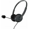 Energy Sistem Headset Office 2, komunikačné slúchadlá s mikrofónom, čierna