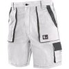 CXS Pracovné kraťasy LUXY TOMÁŠ pánske bielo sivé