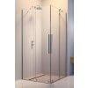 RADAWAY FURO KDD 100cm ľavé dvere do kombinácie / sprchový kút rohový, profil chróm, sklo číre, 10105100-01-01L